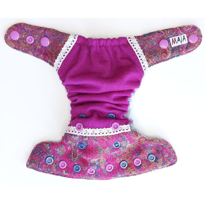 copy of Otulacz wełniany z tkaniny i dzianiny  recyklingowej